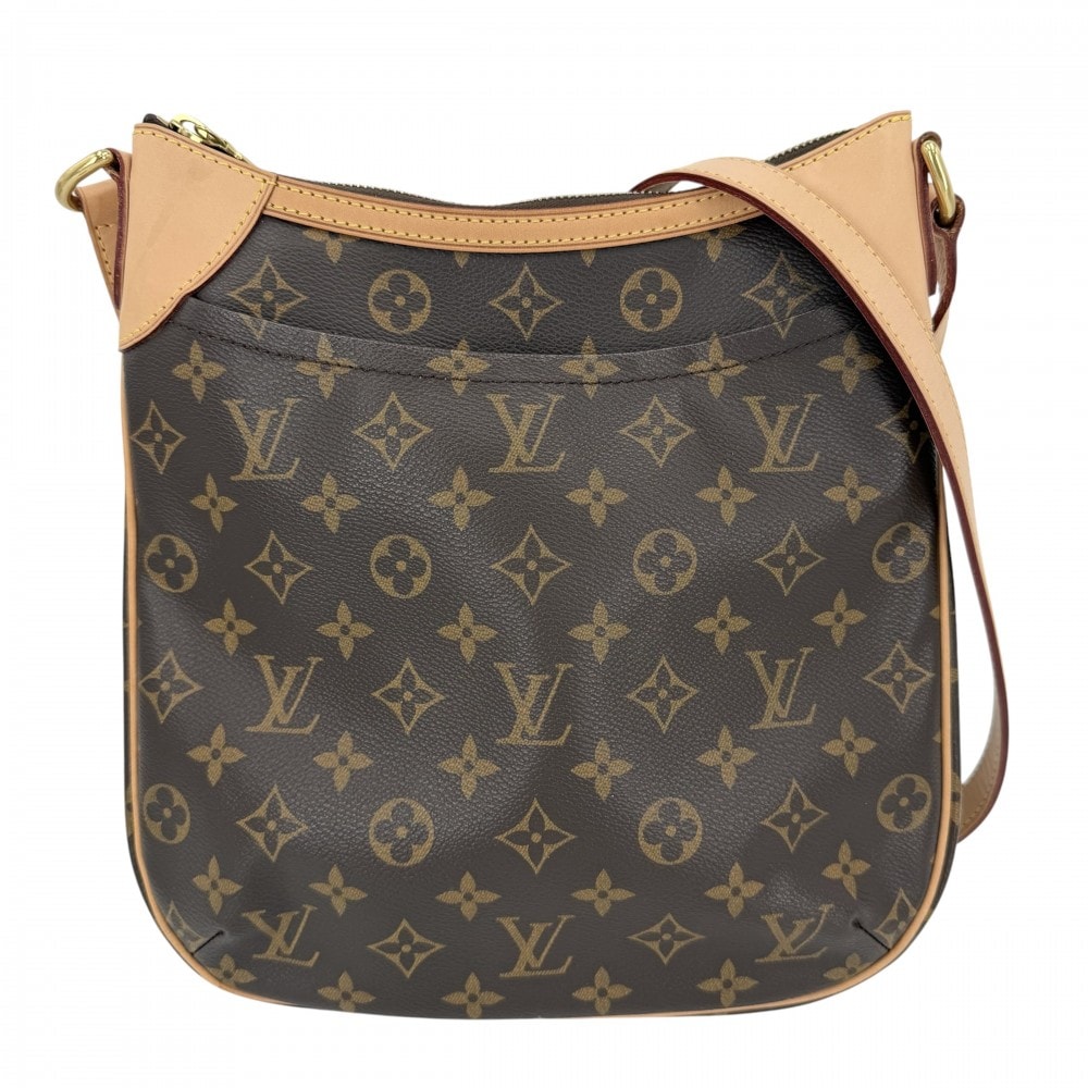 LOUIS VUITTON ルイヴィトン ショルダーバッグ オデオンPM 肩掛け 斜め掛け Odeon PM M56390 モノグラムキャンバス    ブラウン 茶 ゴールド金具 レディース【中古品】