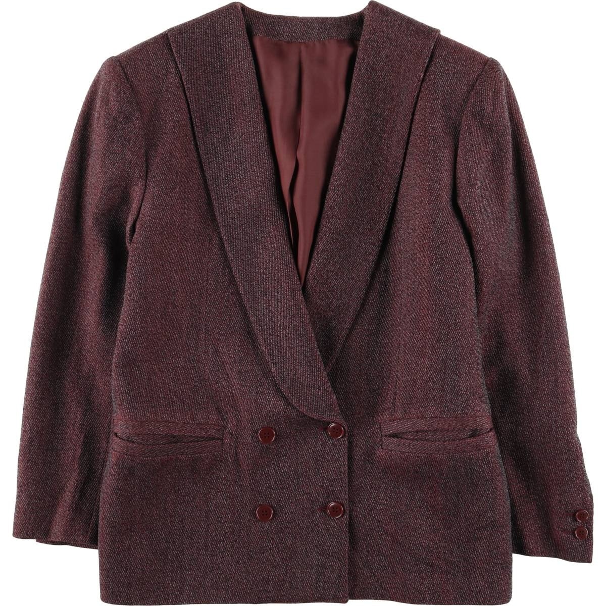 古着 90年代 バーバリー Burberry's ダブルブレスト ウールテーラードジャケット スペイン製 レディースM相当 ヴィンテージ/eaa598249