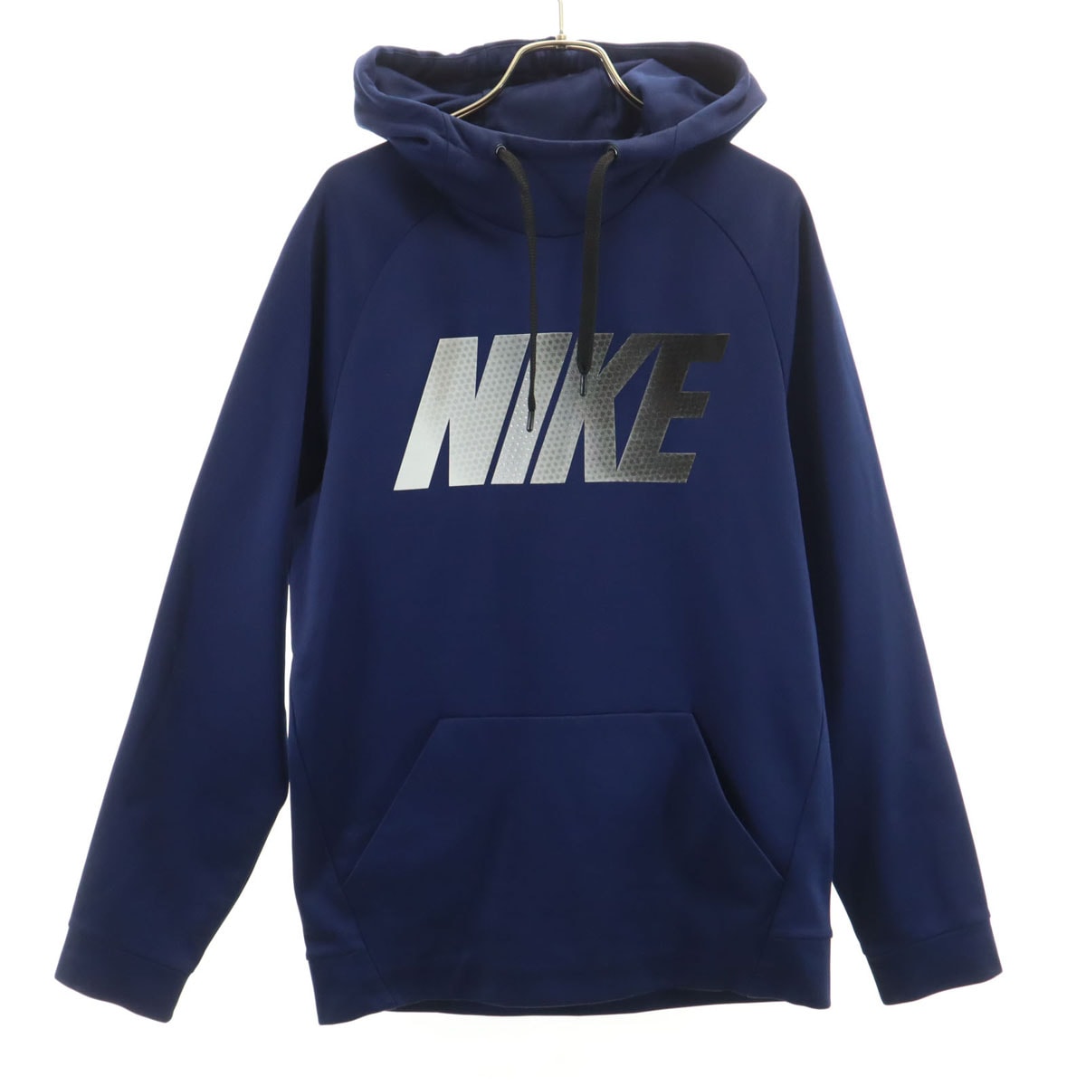 NIKE ナイキ 長袖 パーカー S ネイビー