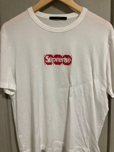Supreme / Louis Vuitton Box Logo Tee "Red"