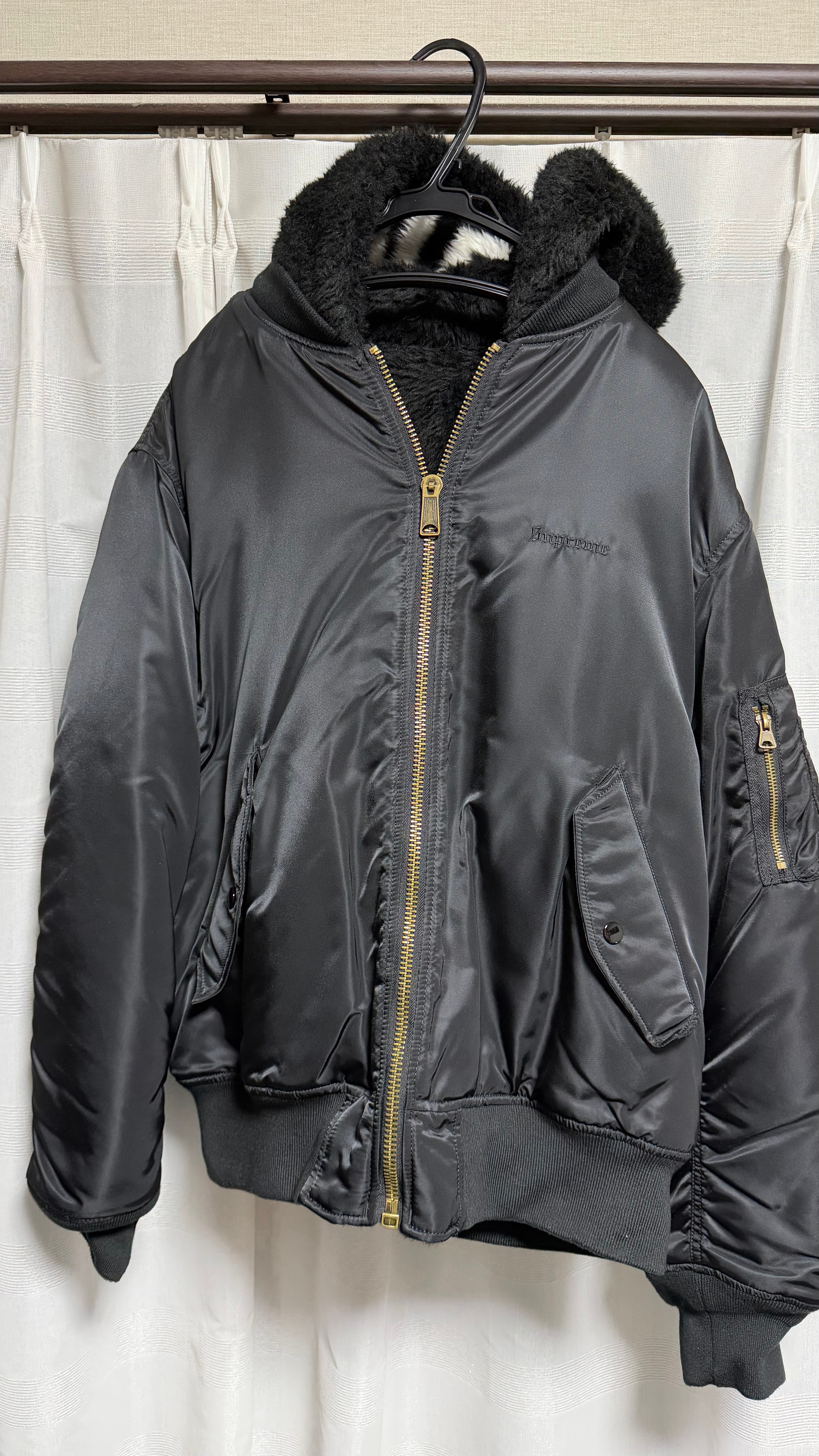 Supreme Faux Fur Reversible MA-1 