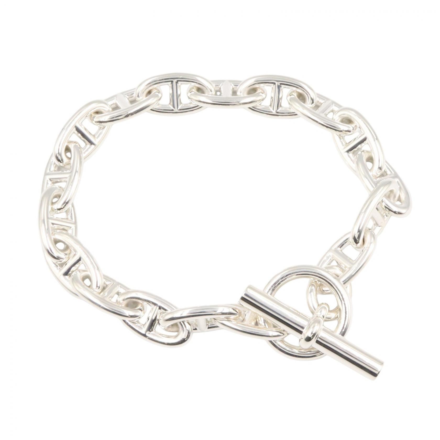 エルメス HERMES シェーヌダンクル GM 17コマ ブレスレット ブレスレット アクセサリー シルバー925 メンズ レディース シルバー系 【中古】
