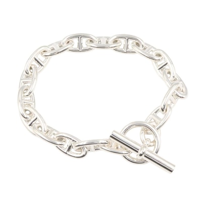 エルメス HERMES シェーヌダンクル GM 17コマ ブレスレット ブレスレット アクセサリー シルバー925 メンズ レディース シルバー系 【中古】