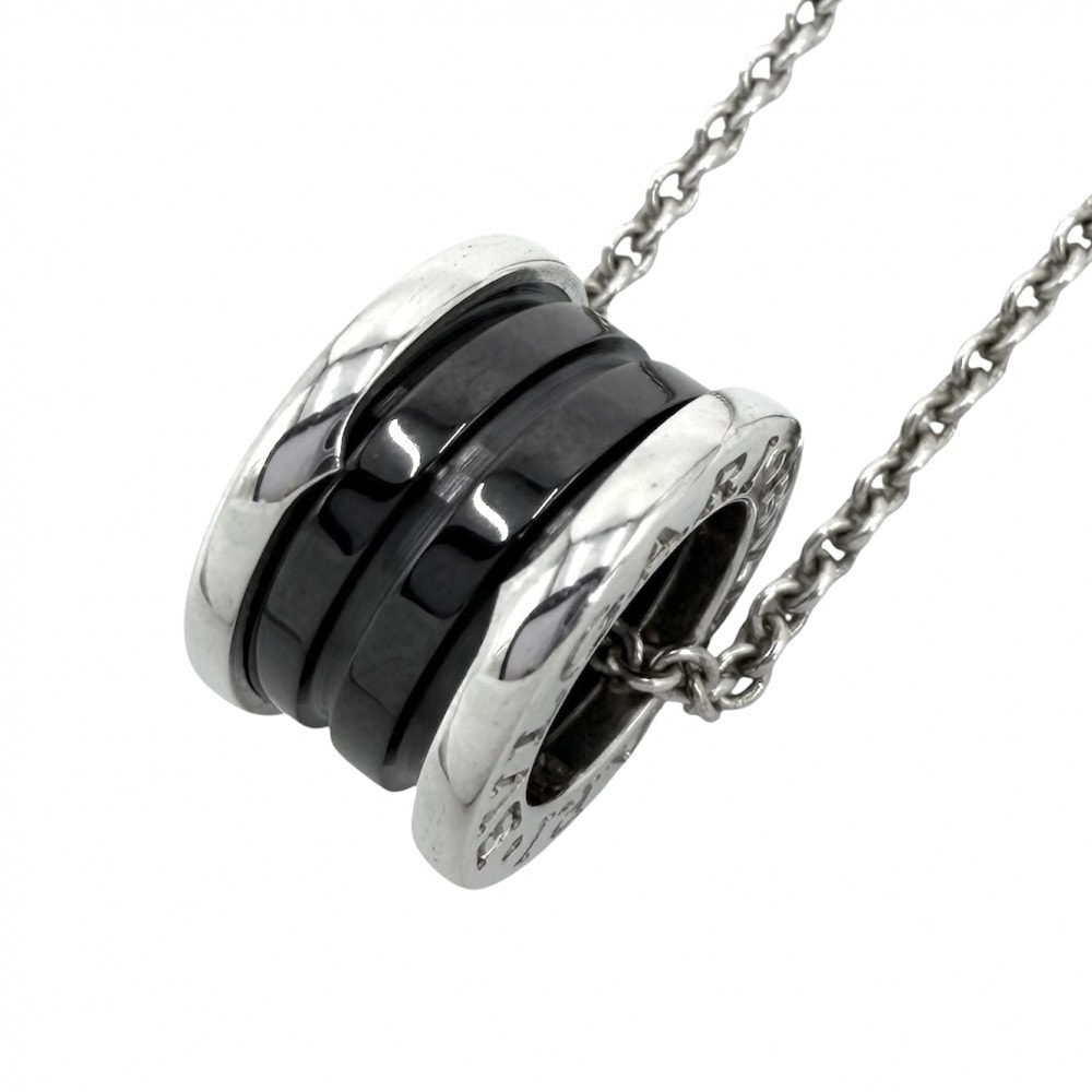 BVLGARI ブルガリ ネックレス セーブザチルドレン ビーゼロワン ペンダント アクセサリー アジャスター付き メンズ レディース シルバー925 ユニセックス 約9.6g【中古品】