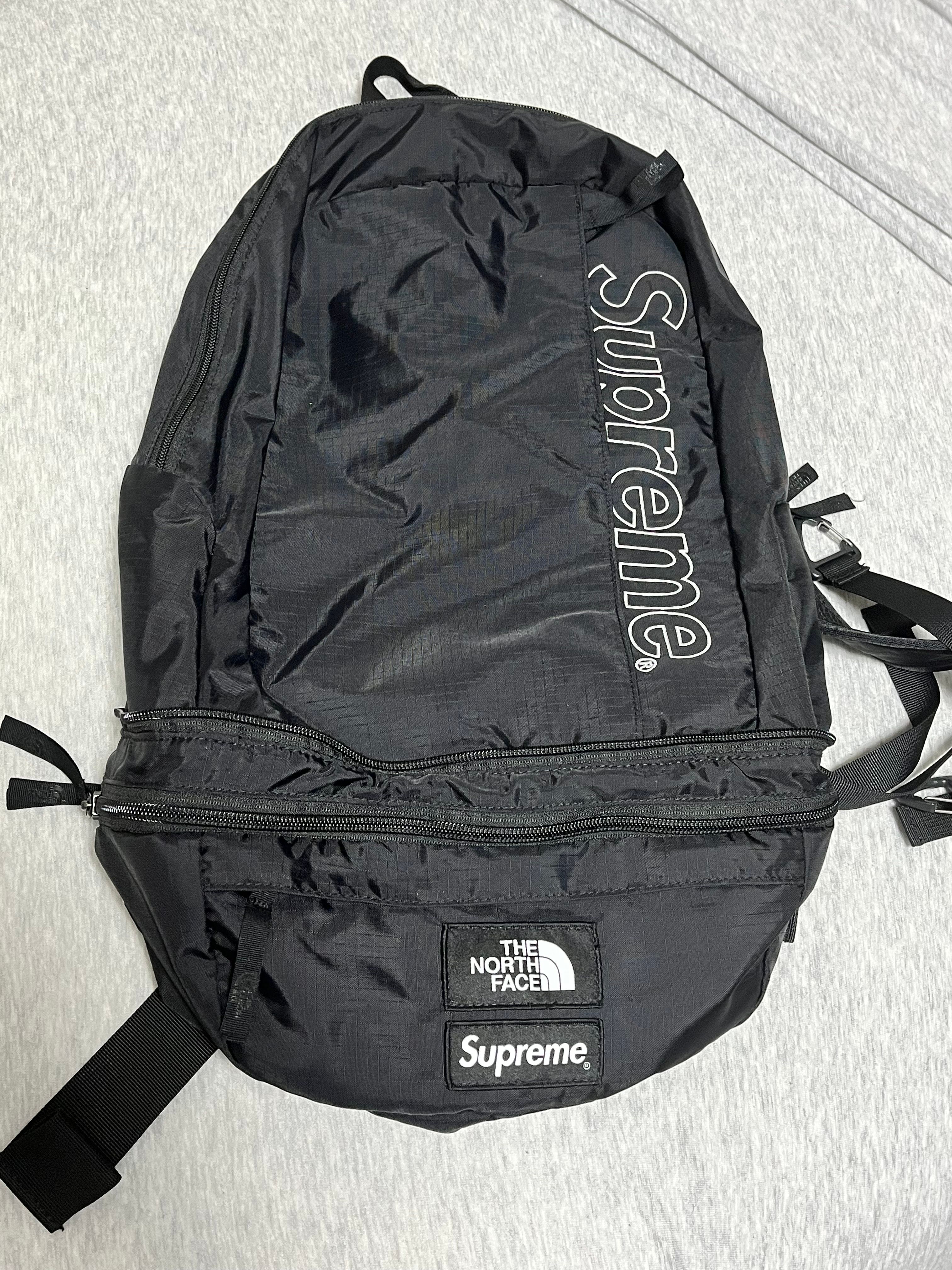 Supreme x The North Face Trekking Convertible Backpack + Waist Bag "Black"