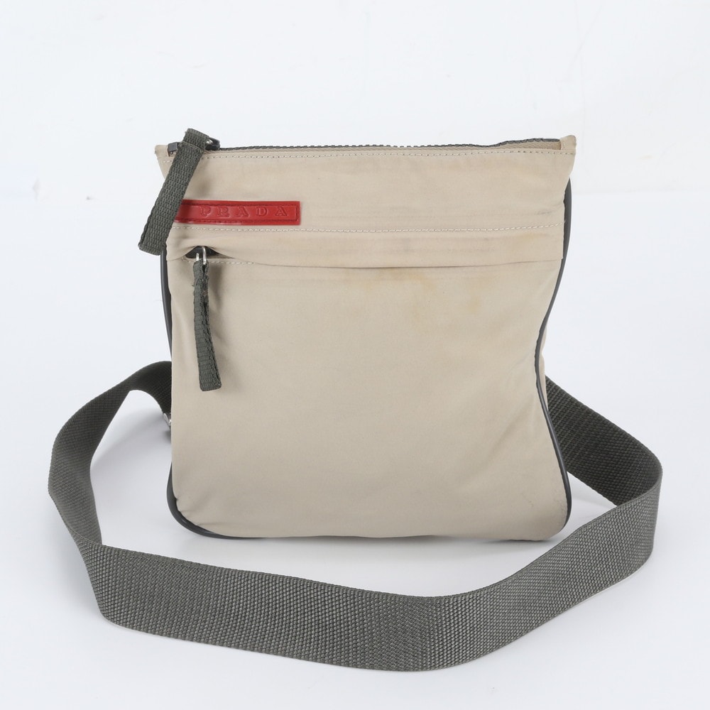■美品 プラダ スポーツ テスート ナイロン 4VA032 ショルダーバッグ