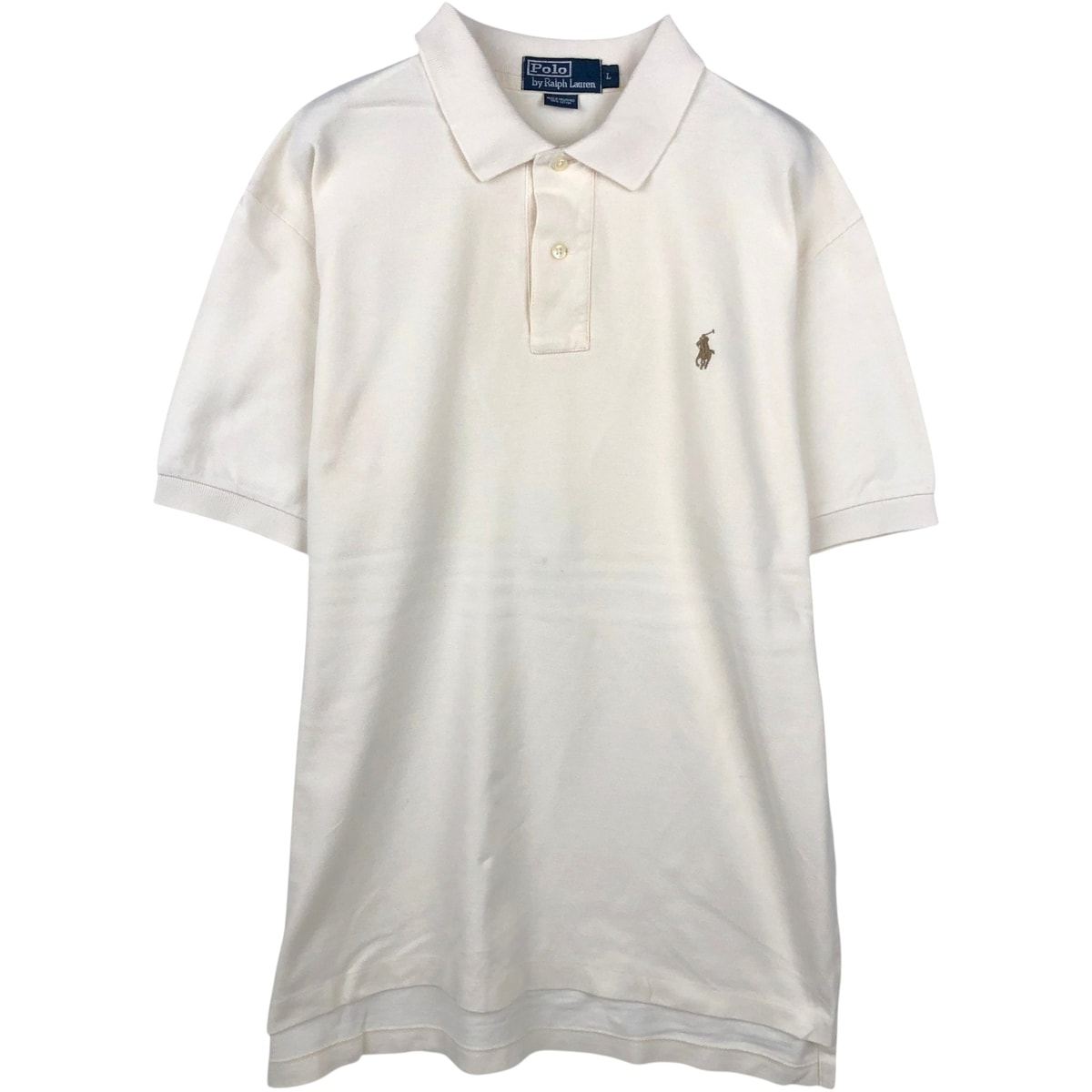 古着 ラルフローレン Ralph Lauren POLO by Ralph Lauren 半袖 ポロシャツ メンズL相当 レギュラーカラー/eaa644217