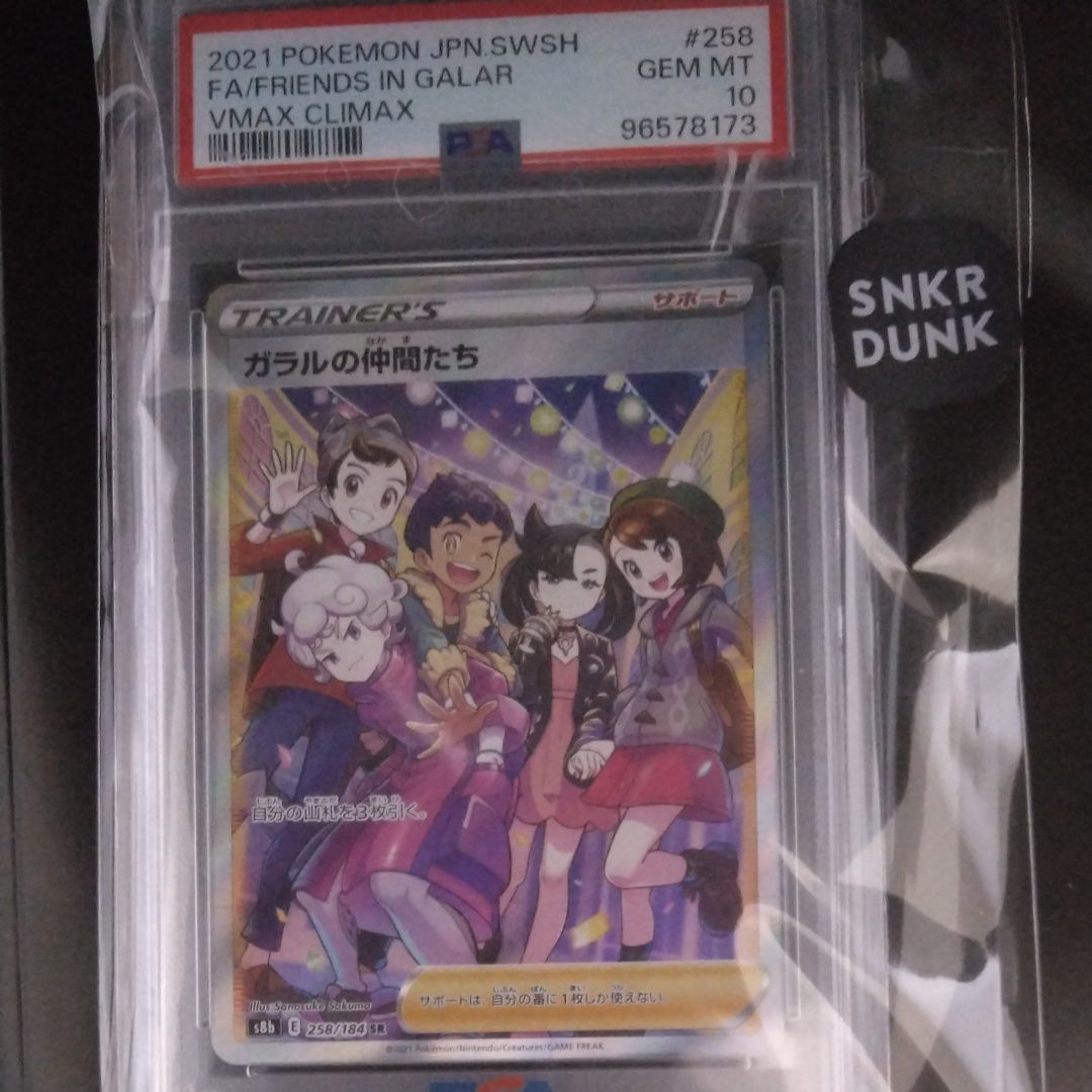 ガラルの仲間たち SR[S8b 258/184](ハイクラスパック「VMAXクライマックス」)