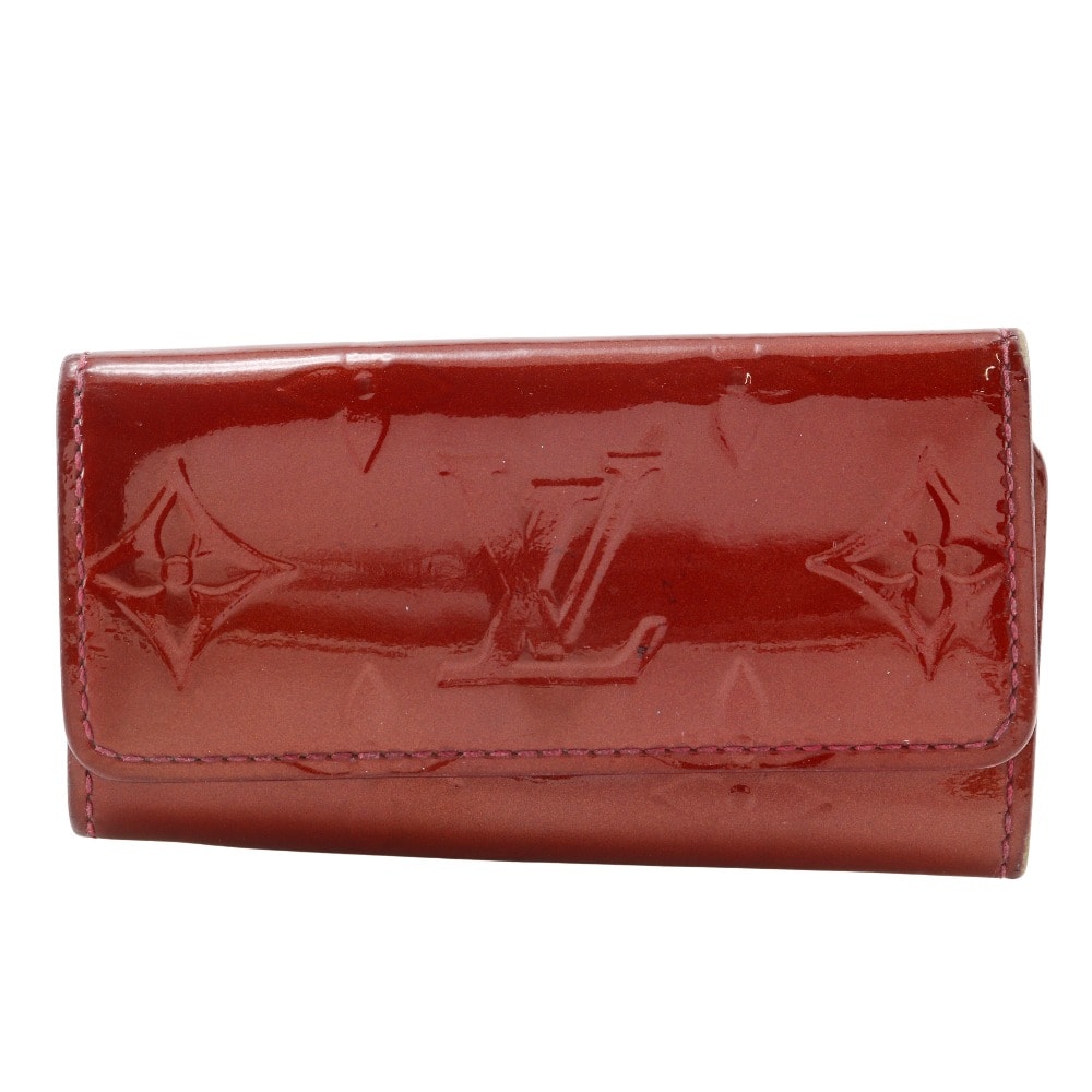 Louis Vuitton 4 Key Holder Monogram Vernis "Pomme d'Amour"