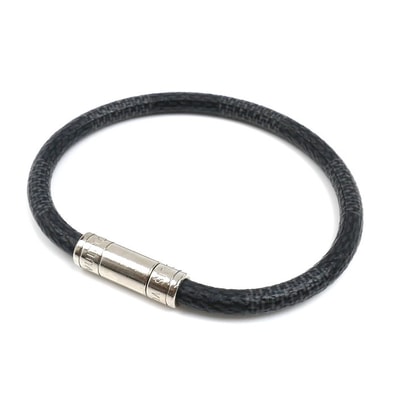 LOUIS VUITTON ルイ・ヴィトン ダミエグラフィットキャンバス ブラスレ キープイット ブレスレット M6140E BC0155 ユニセックス【中古】