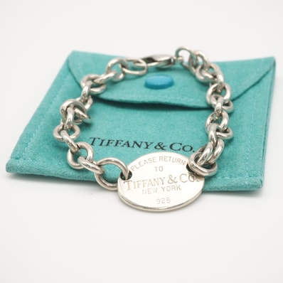 TIFFANY&Co. ティファニー リターントゥティファニー オーバルタグ ブレスレット SV925 - ブレスレット シルバー シルバー レディース