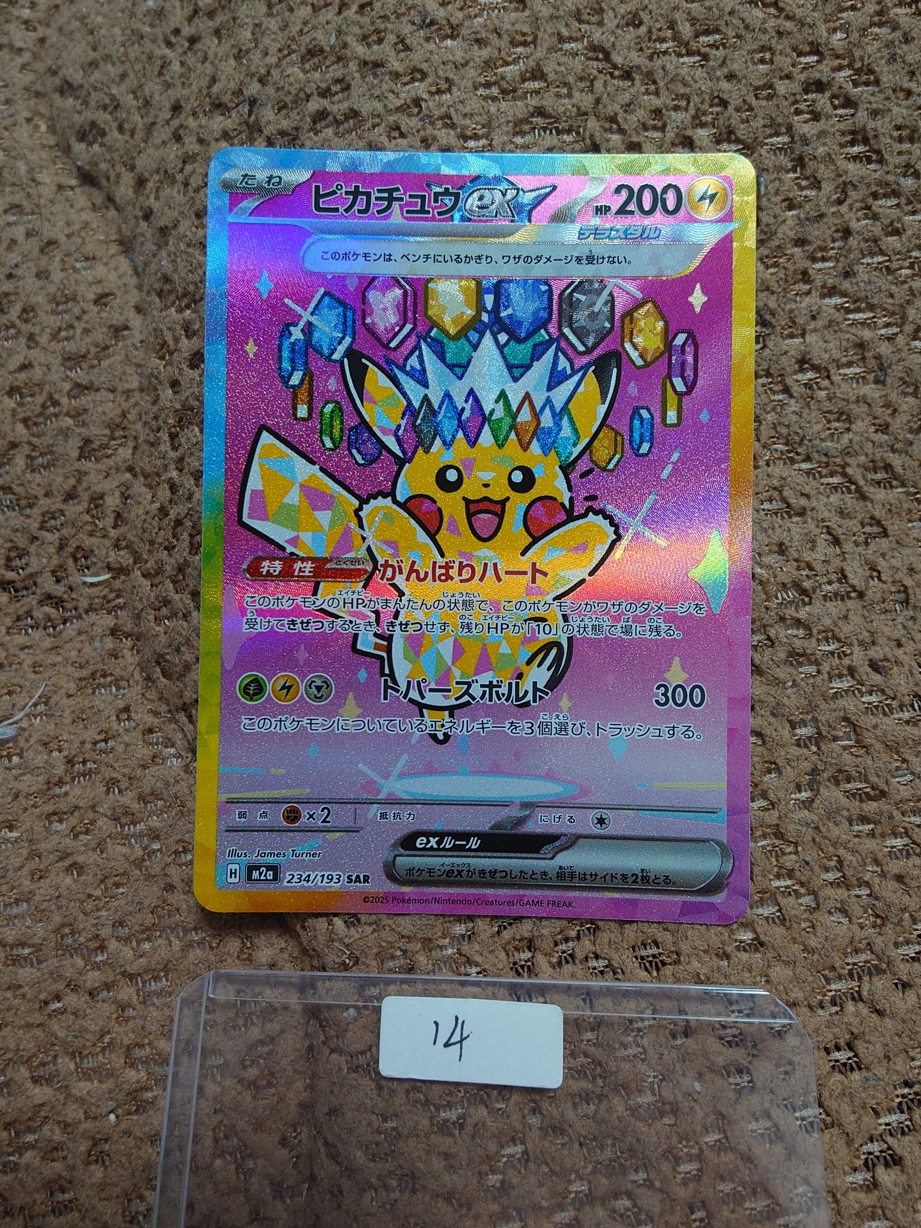 PSA9】エリカの招待 SAR[SV2a 206/165](強化拡張パック「ポケモン