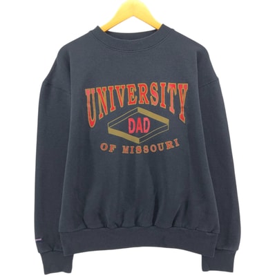 古着 90年代 ジャンスポーツ JANSPORT 3連プリント カレッジスウェットシャツ トレーナー メンズXL相当 ヴィンテージ/eaa574825