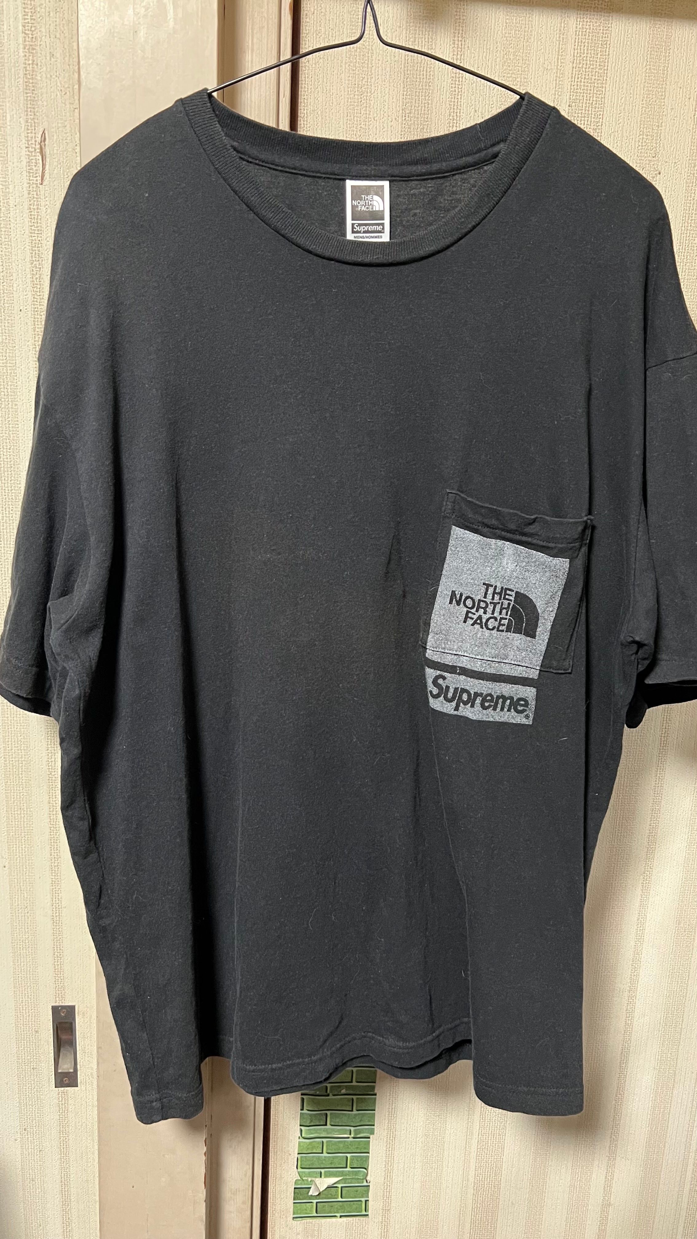 Supreme x The North Face Printed Pocket Tee "Black"