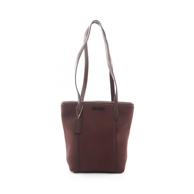 コーチ COACH ネオコレクション トートバッグ バッグ レザー ポリウレタン レディース ブラウン系 6201 【中古】