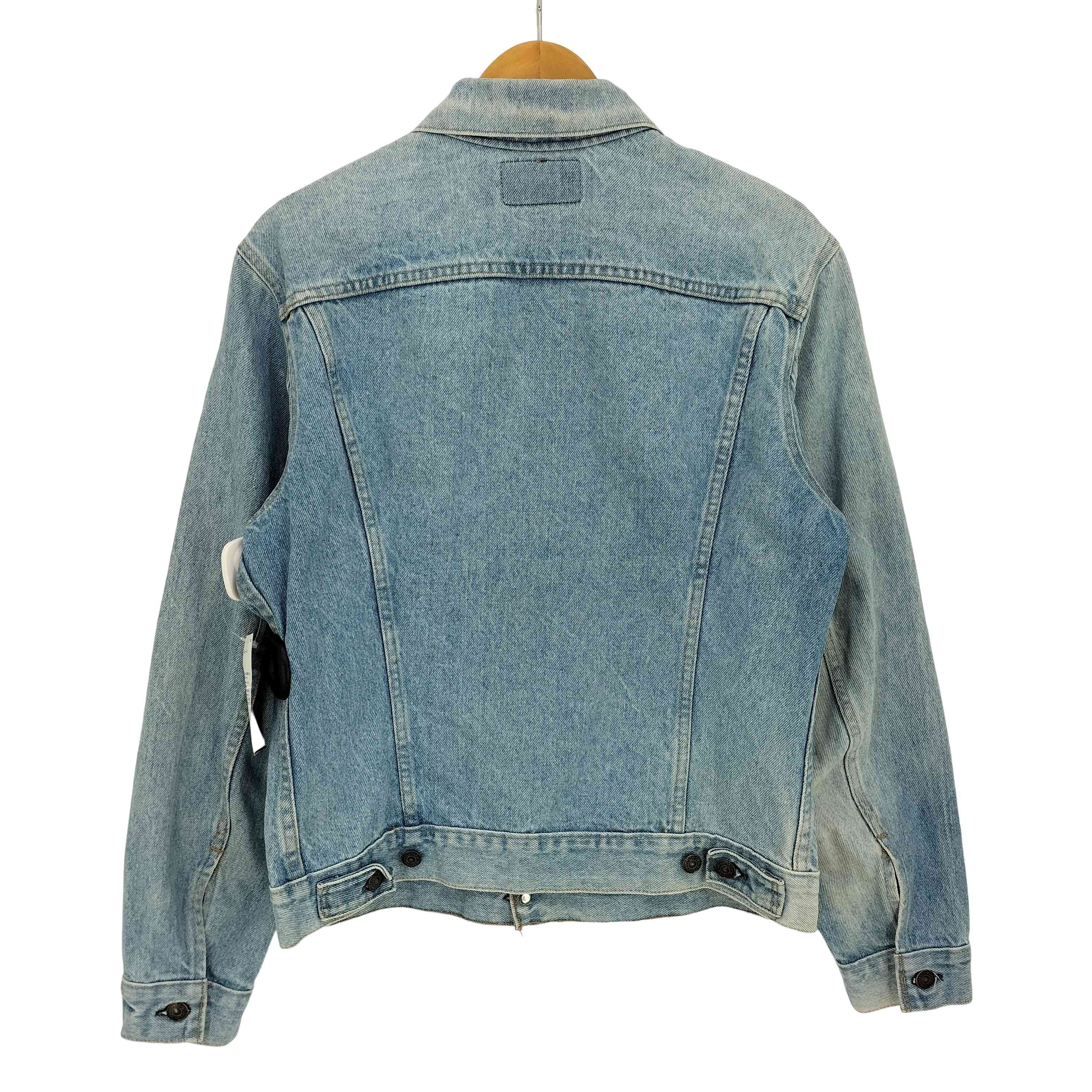 80~90s USA製 ボタン裏刻印527 4th デニムトラッカージャケット【1138625414809】