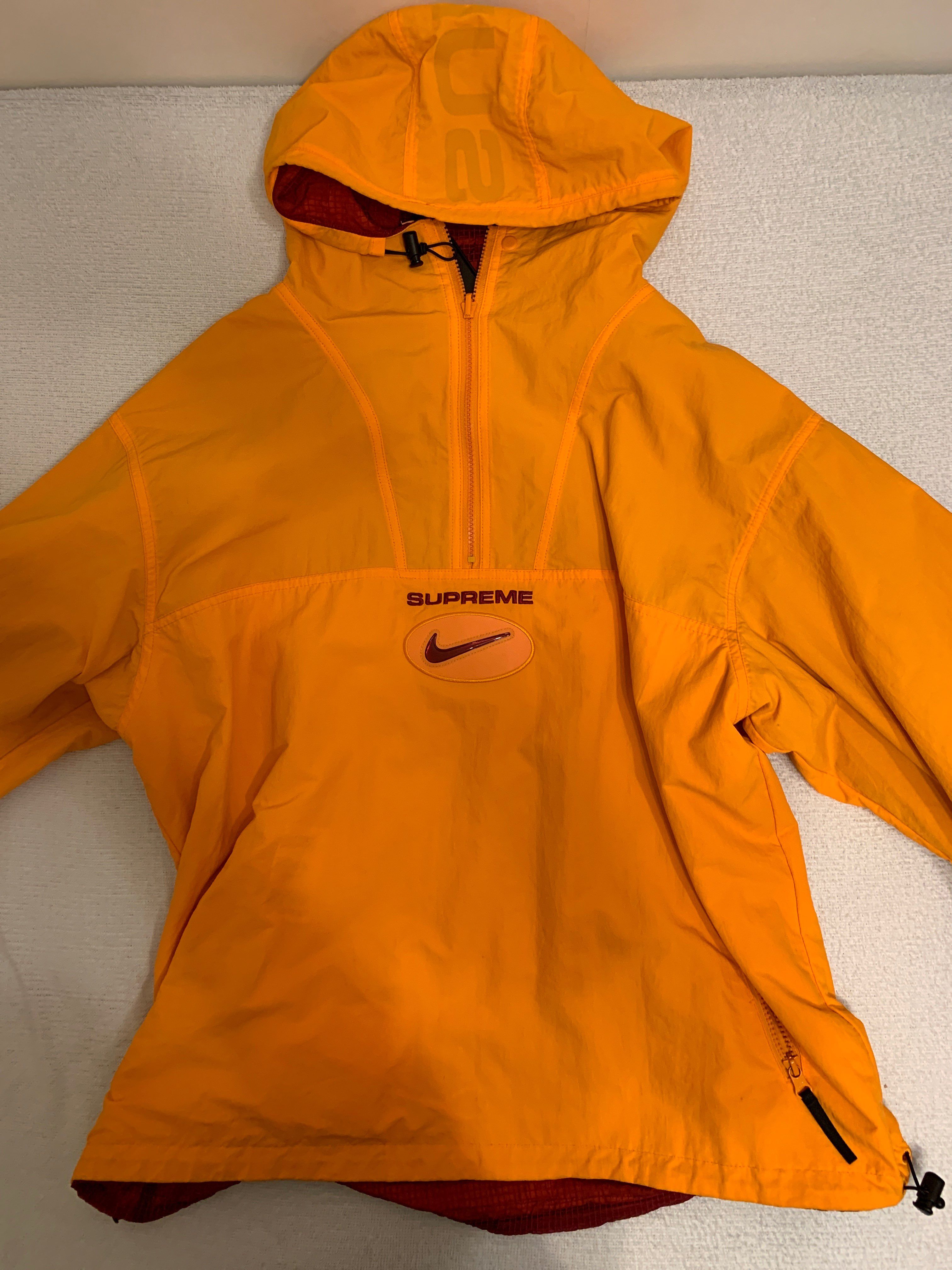 Supreme / Nike Jewel Reversible Ripstop Anorak "Orange"