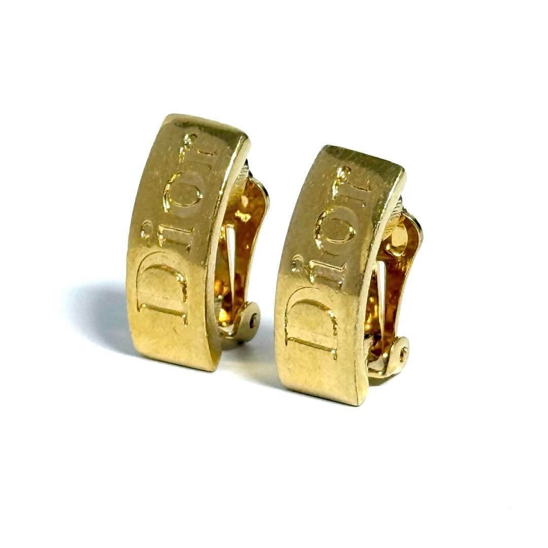 【人気】クリスチャンディオール レディース クリップ ロゴ イヤリング