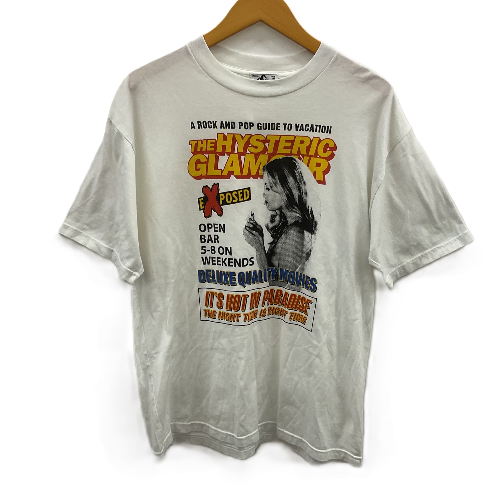 HYSTERIC GLAMOUR 【ヒステリックグラマー】 Tシャツ フロントロゴ M