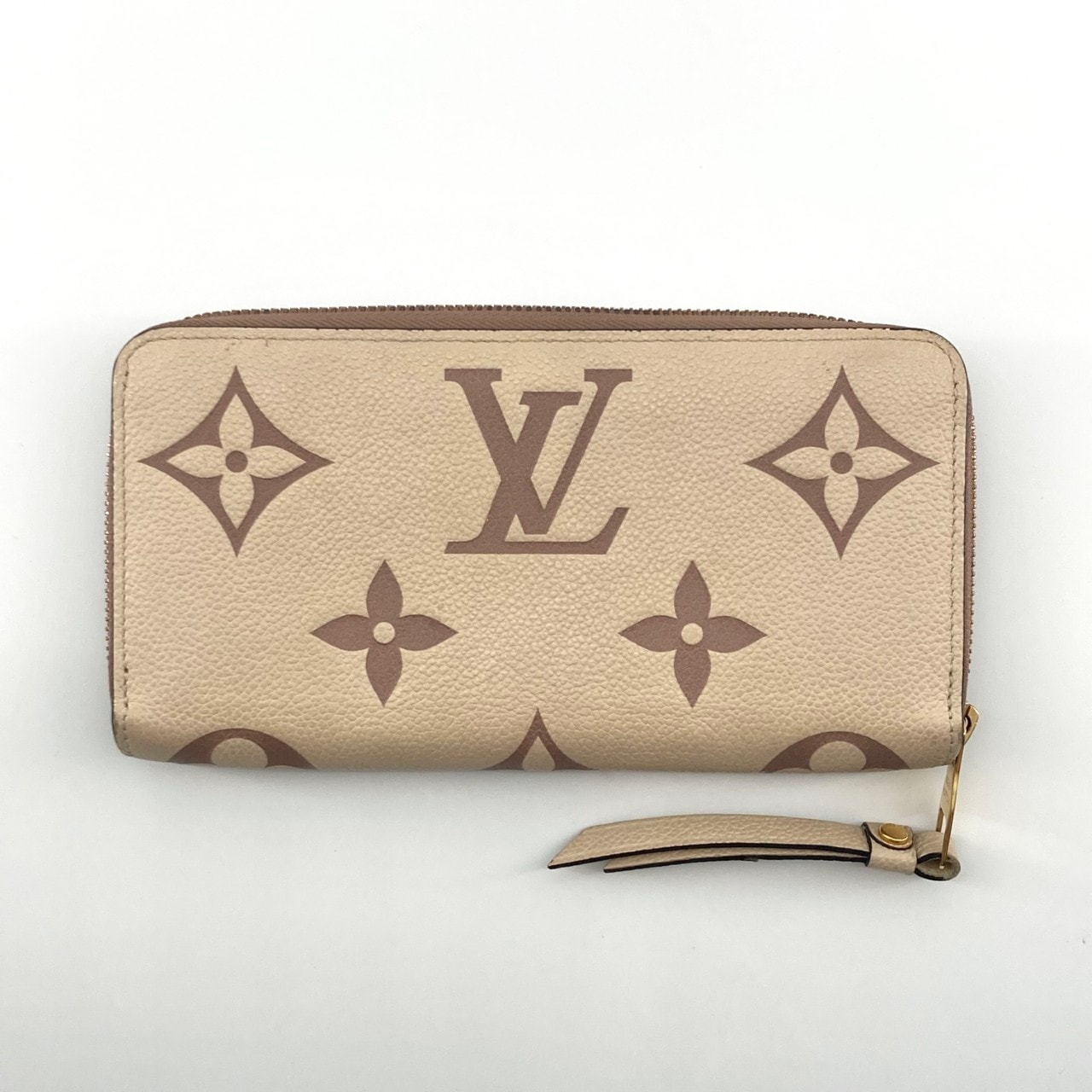 LOUIS VUITTON(ルイ・ヴィトン) ジッピー ラウンドファスナー アンプラント レザー M80116 長財布 ベージュ