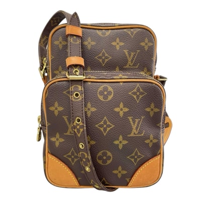 ルイヴィトン アマゾン モノグラム ショルダーバッグ モノグラムキャンバス M45236 ブラウン レディース LOUIS VUITTON 中古