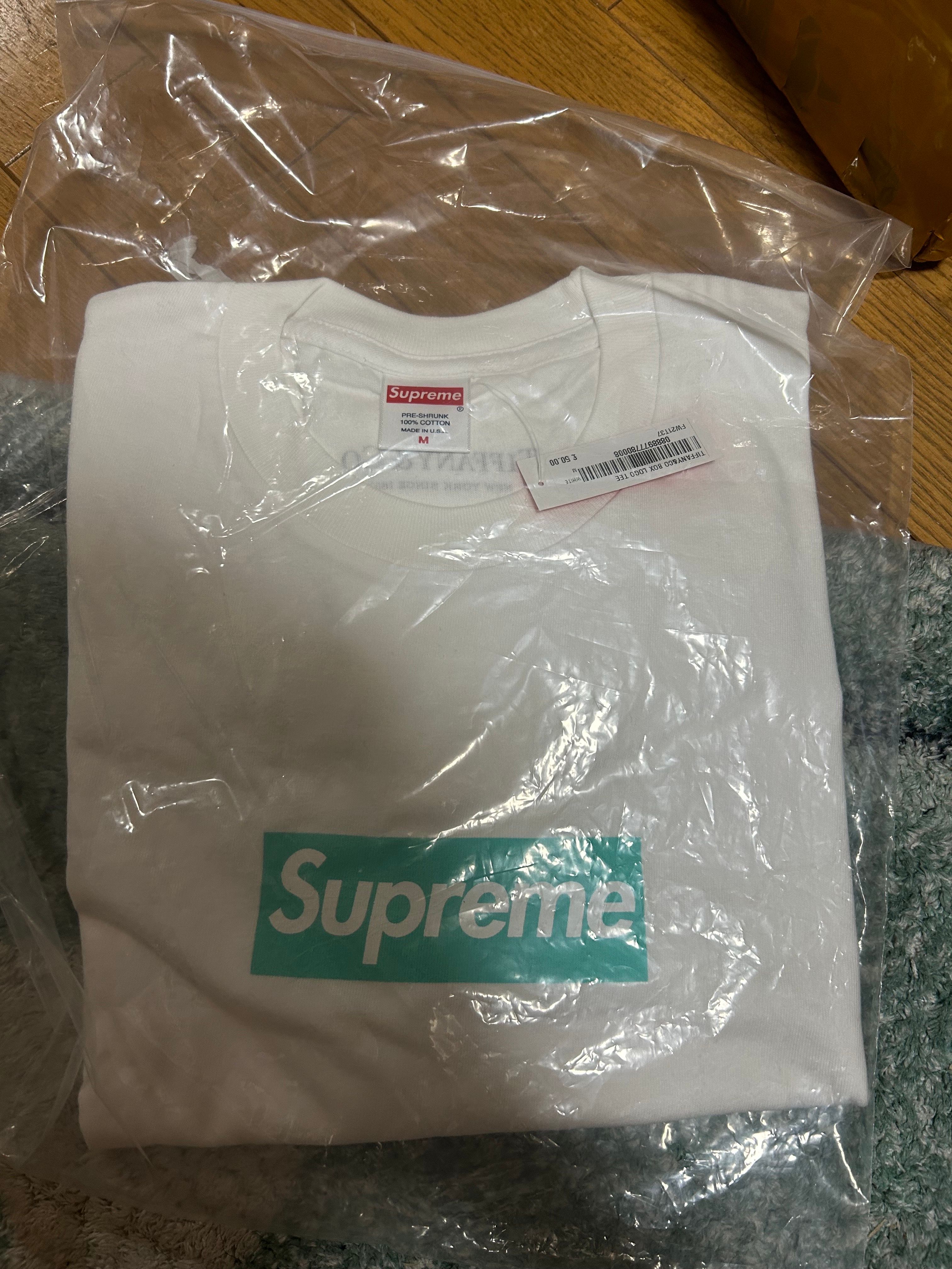Supreme / Tiffany & Co. Box Logo Tee "White"