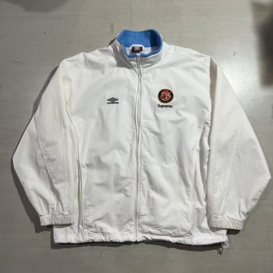 Supreme /Umbro Cotton Ripstop Track Jacket "White"