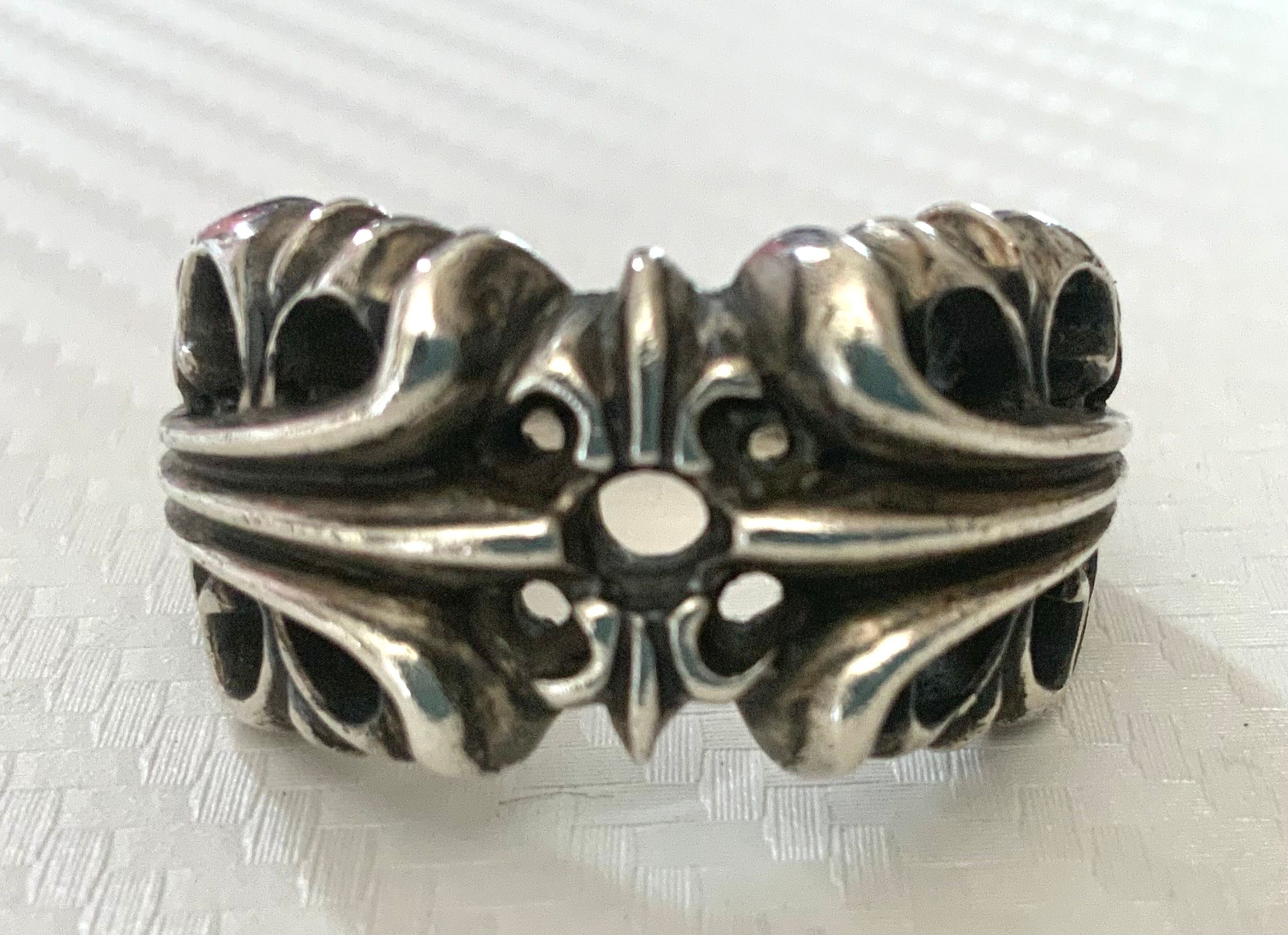 Chrome Hearts K&T Ring "Silver"
