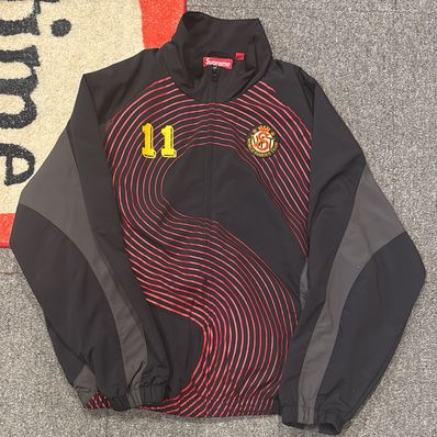 Supreme S Logo Track Jacket "Black"