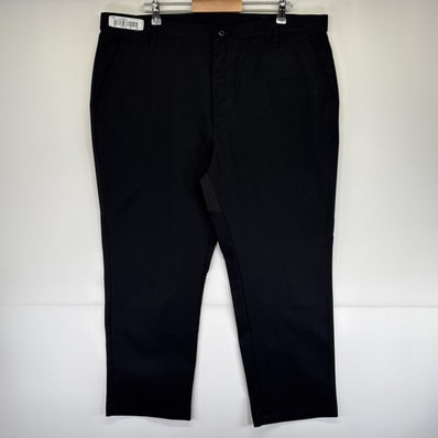 古着 レッドキャップ RED KAP ワークパンツ ワンポイントロゴ ストレッチ ジッパーフライ 作業着 w42 ブラック メンズ