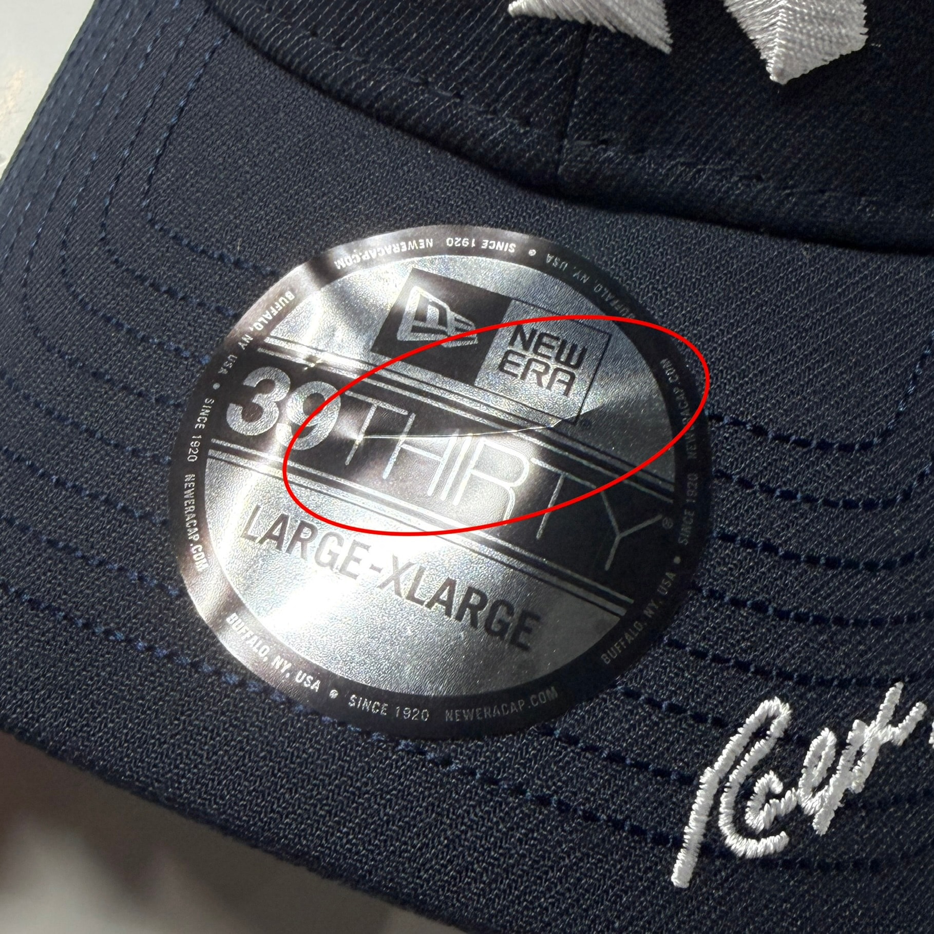 NEW ERA x Polo Ralph Lauren x MLB 39Thirty Cooperstown New York Yankees "Navy"