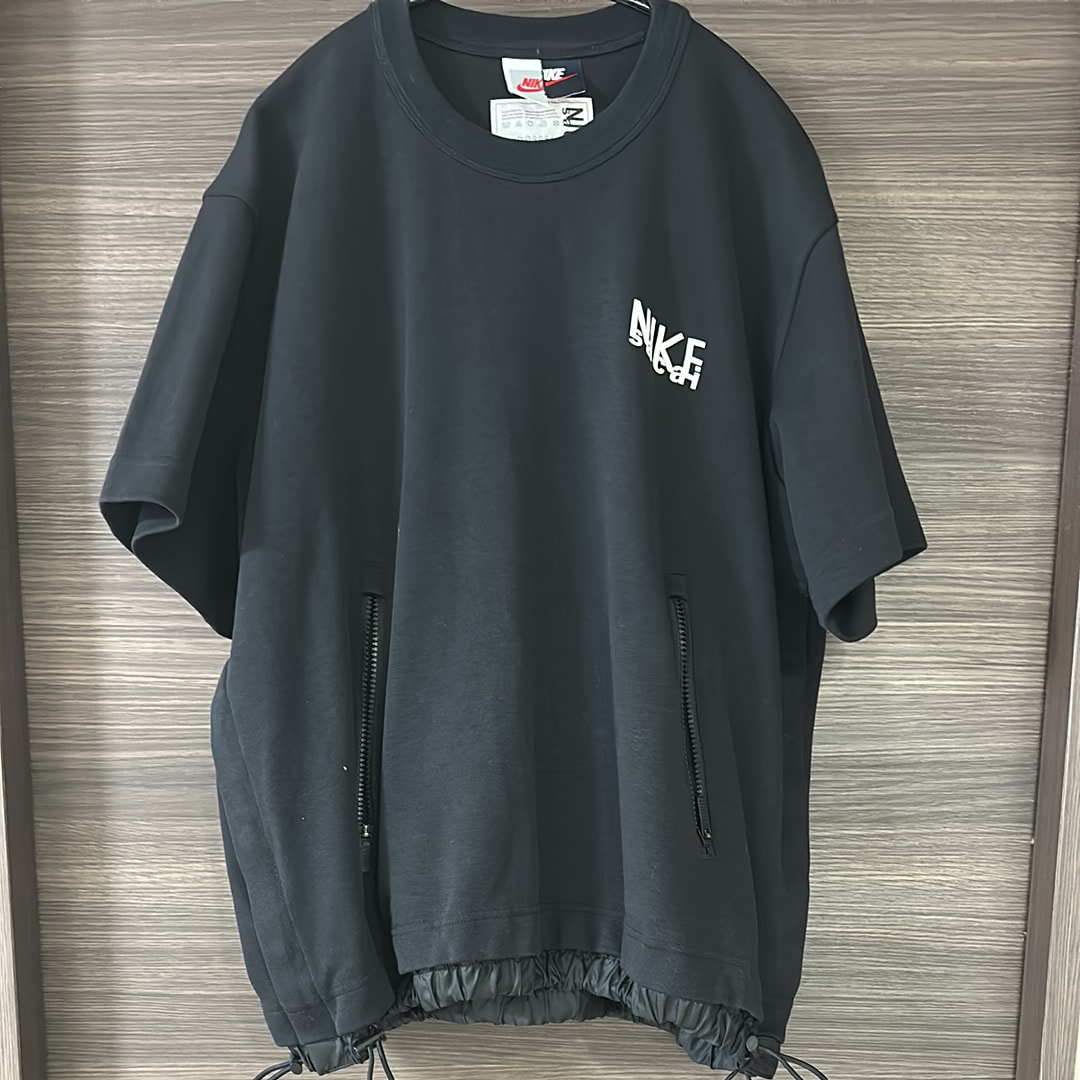 Nike x sacai Short Sleeve Top "Black"