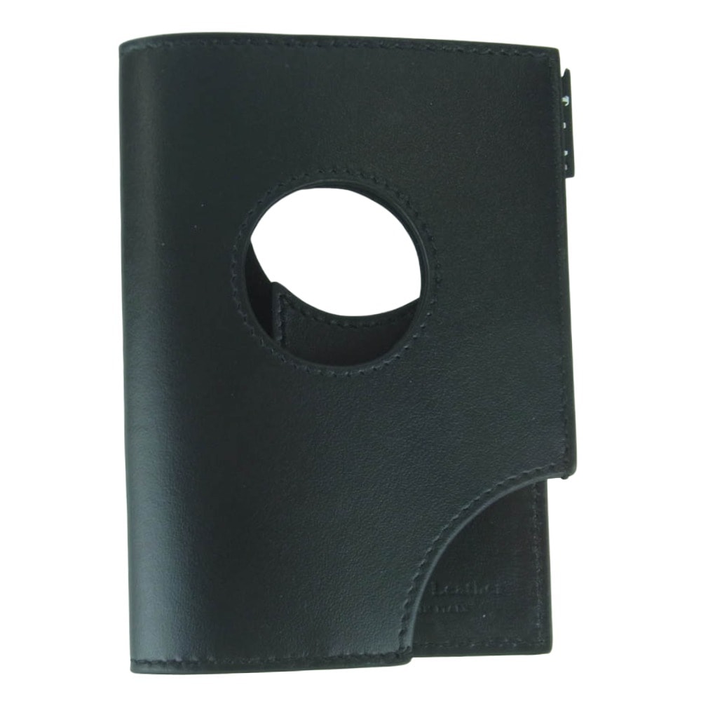 OFF-WHITE オフホワイト OMND018R21LEA0011000 Meteor Card Holder レザー パスポートケース カードホルダー ブラック系【美品】【中古】