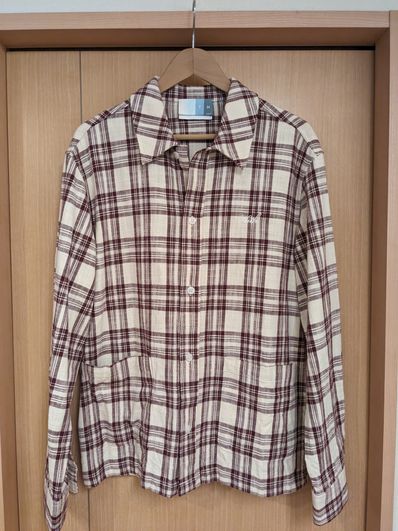 Kith L/S Boxy Collared Overshirt #1 "Magma"