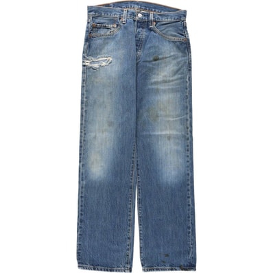古着 00年代 リーバイス Levi's 501-0186 ストレートデニムパンツ メンズw32相当/eaa671305