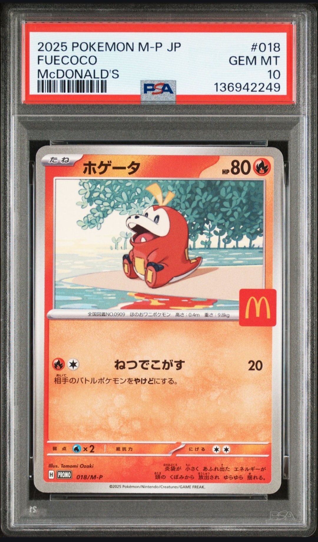 ホゲータ P [M-P 018](プロモカードパック「マクドナルド ハッピーセット2025」)