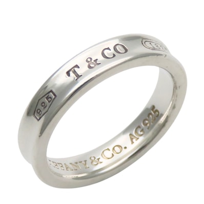 【中古】 ティファニー リング・指輪 1837 ナロー シルバー925 約4.0g シルバー アクセサリー 定番 人気 レディース 女性 TIFFANY&Co.