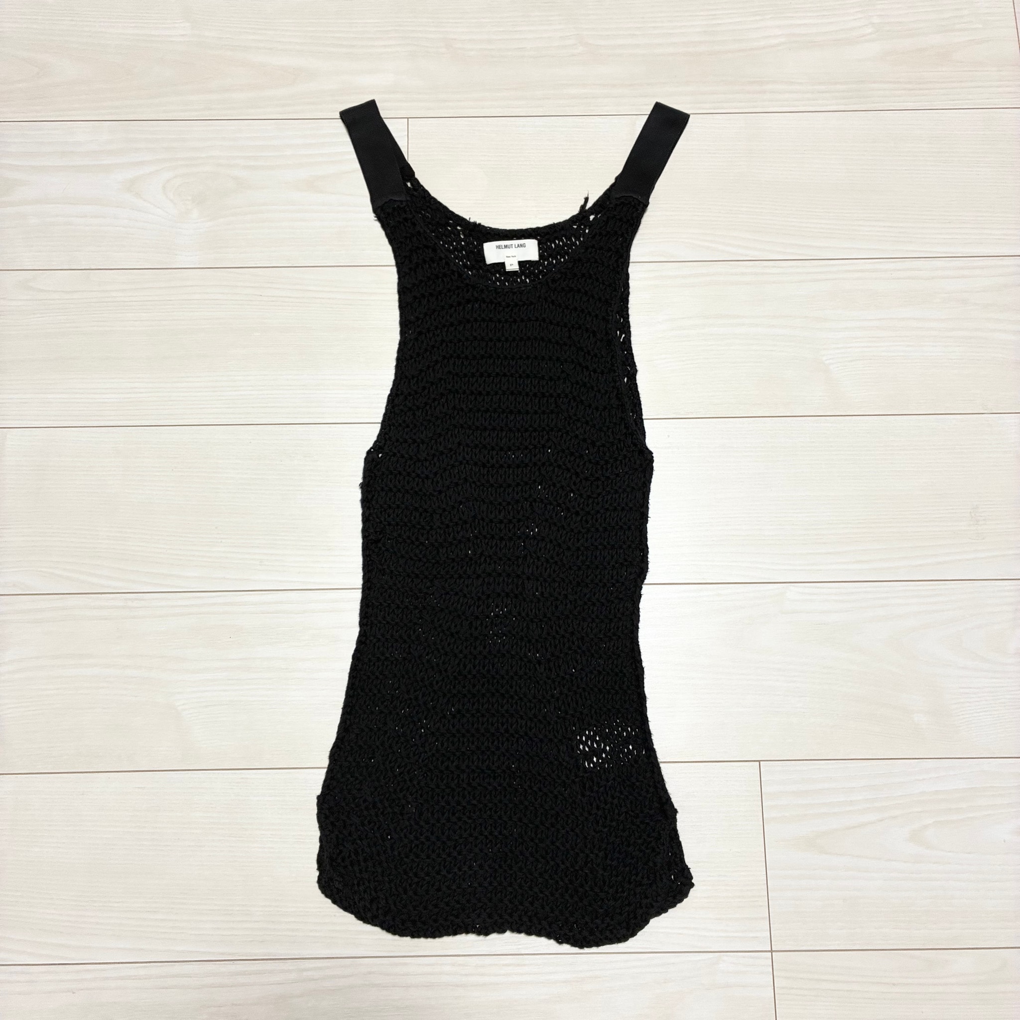 helmut lang 00s タンクトップ B (目立った傷や汚れなし)】00s ヘルムートラング HELMUT LANG