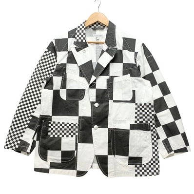 ENGINEERED GARMENTS エンジニアードガーメンツ チェッカープリント コットンリップストップ ベッドフォード ジャケット 56113