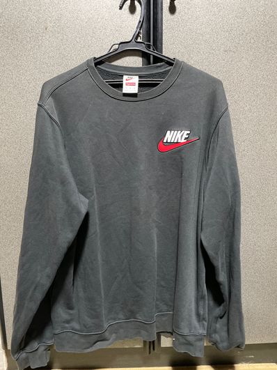 Supreme / NIKE® Crewneck "Black"