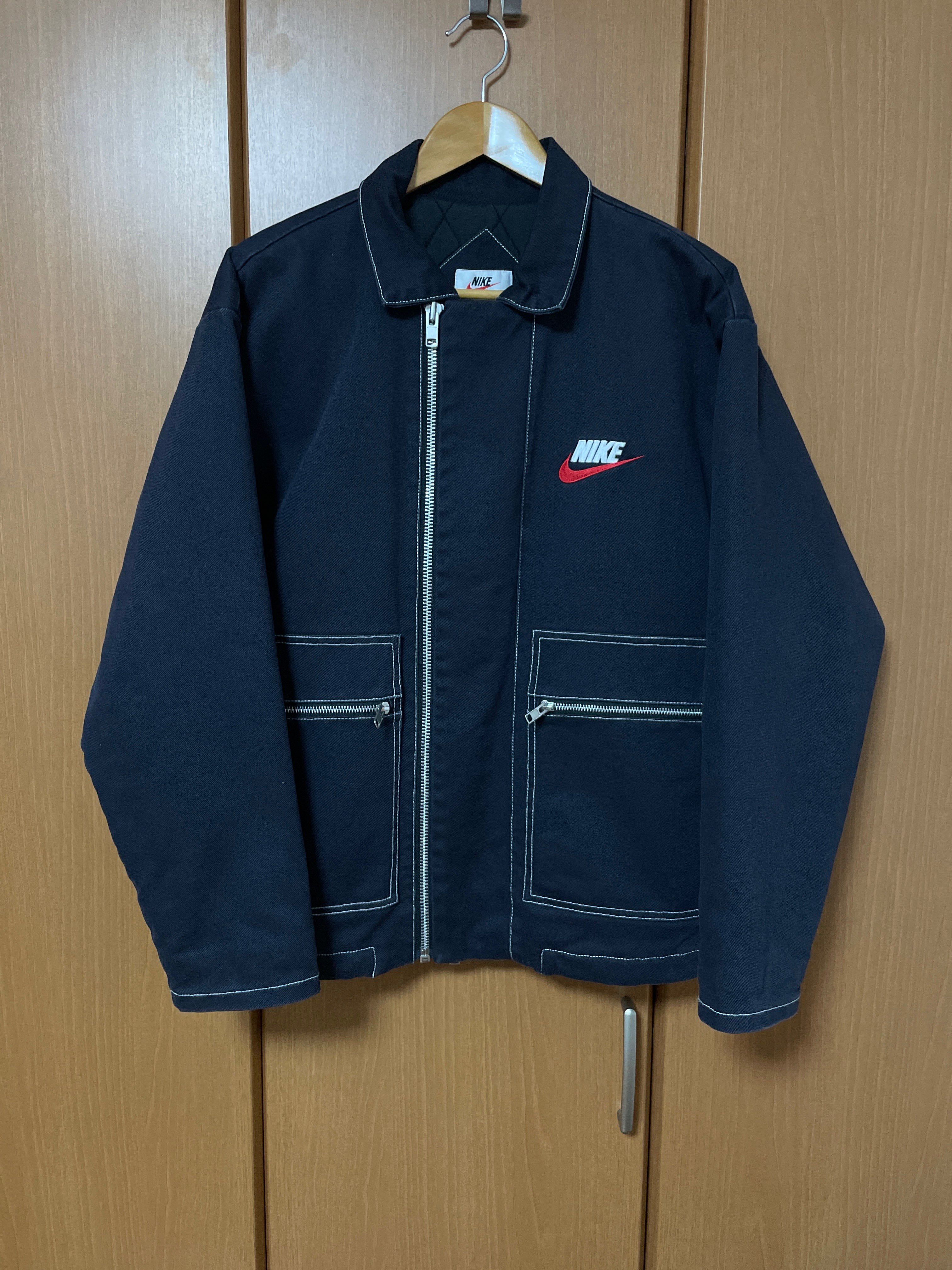 Supreme / NIKE® Double Zip Work Jacket "Black"