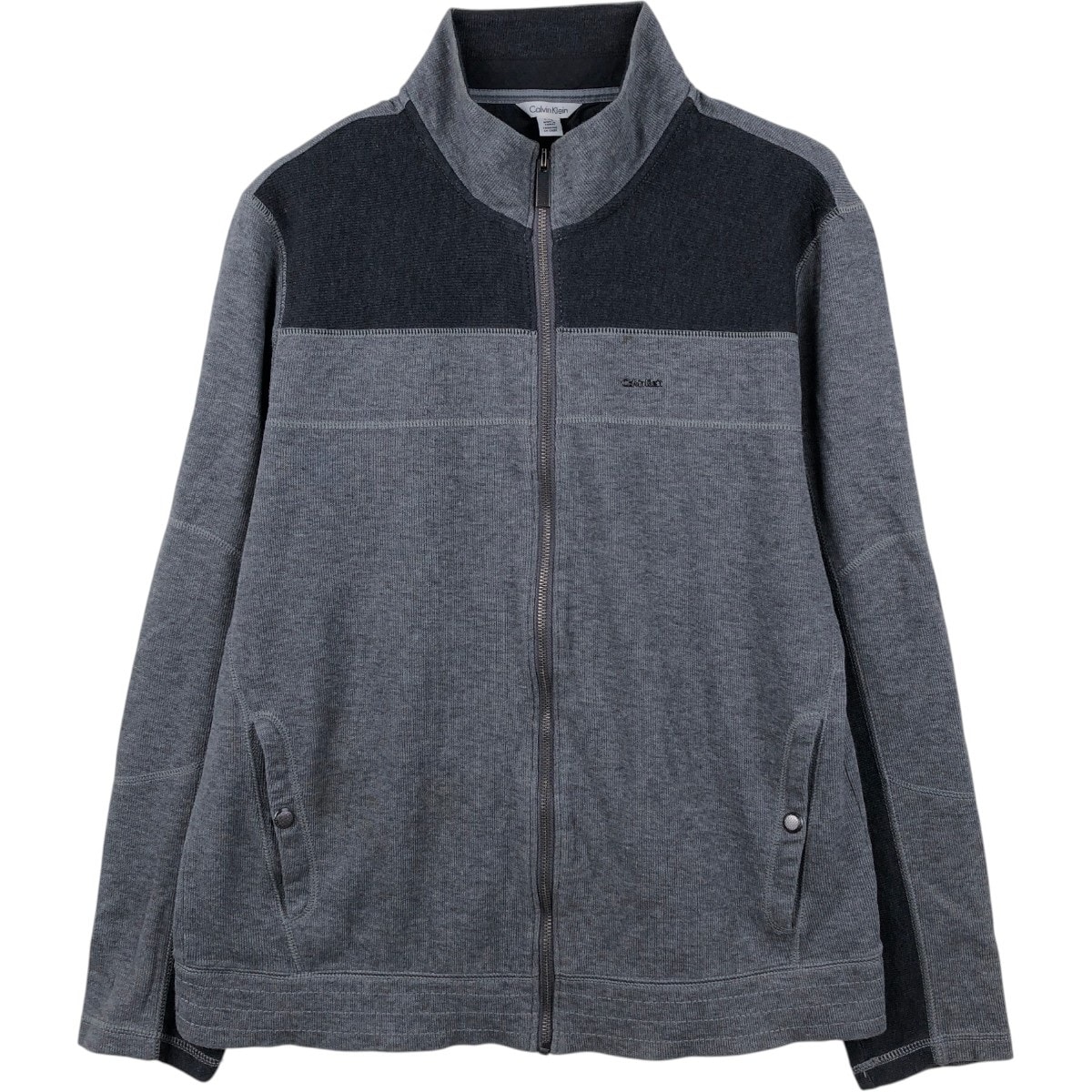 古着 カルバンクライン Calvin klein フルジップスウェットシャツ トレーナー メンズL相当/eaa675940