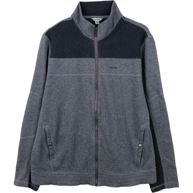 古着 カルバンクライン Calvin klein フルジップスウェットシャツ トレーナー メンズL相当/eaa675940