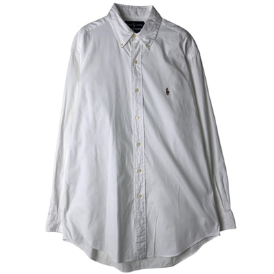 古着 ラルフローレン Ralph Lauren YARMOUTH 長袖 ボタンダウンシャツ メンズM相当/eaa611389