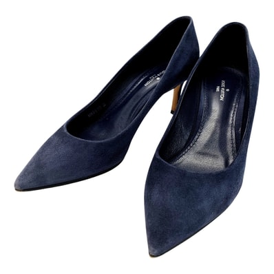 LOUIS VUITTON ルイヴィトン アルティメイト ポインテッドトゥ LVロゴ ネイビー ハイヒールパンプス SIZE36(23cm相当)