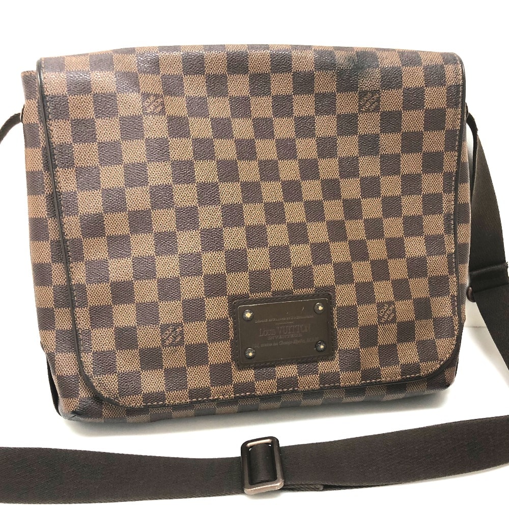 ルイヴィトン LOUIS VUITTON ブルックリンMM N51211  ダミエ  カバン メッセンジャーバッグ ショルダーバッグ ダミエキャンバス エベヌ エベヌ