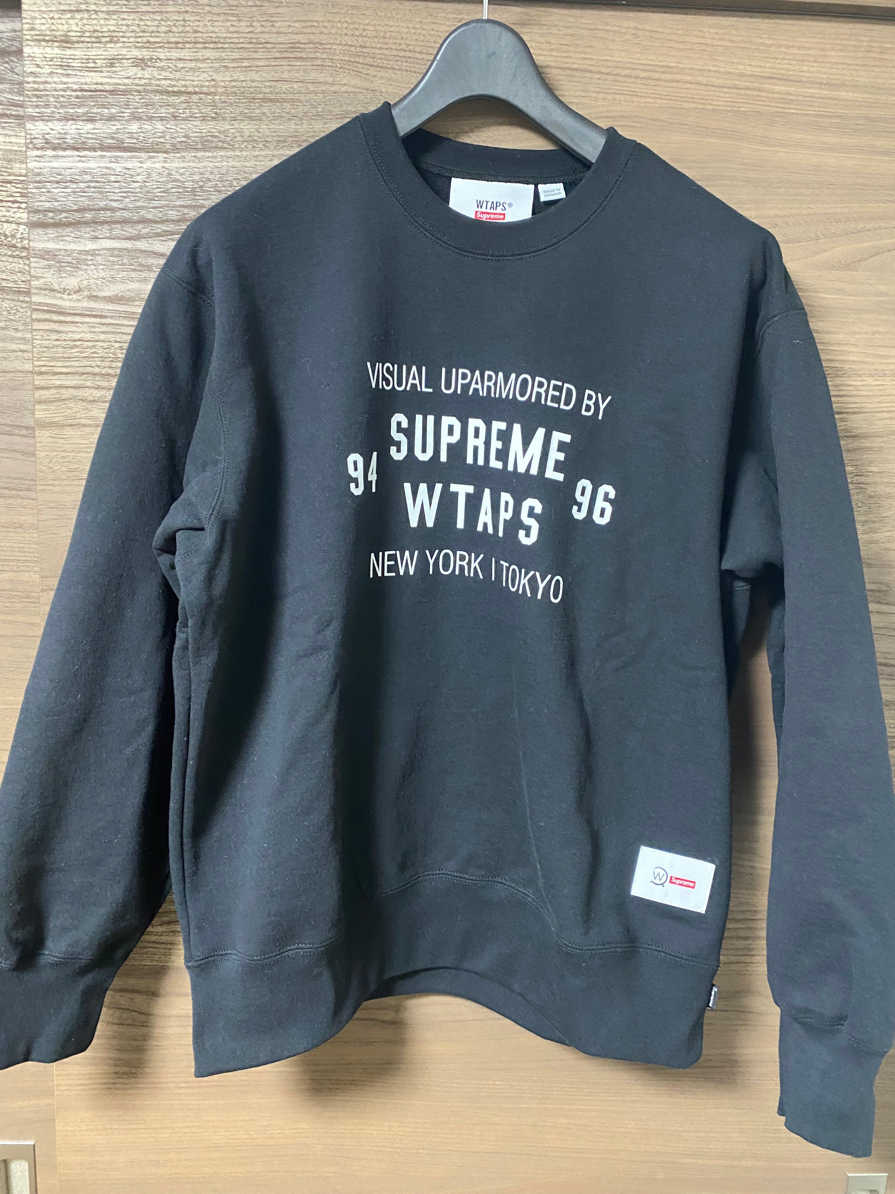 Supreme / WTAPS Crewneck "Black" 21274SPD-CSM03S