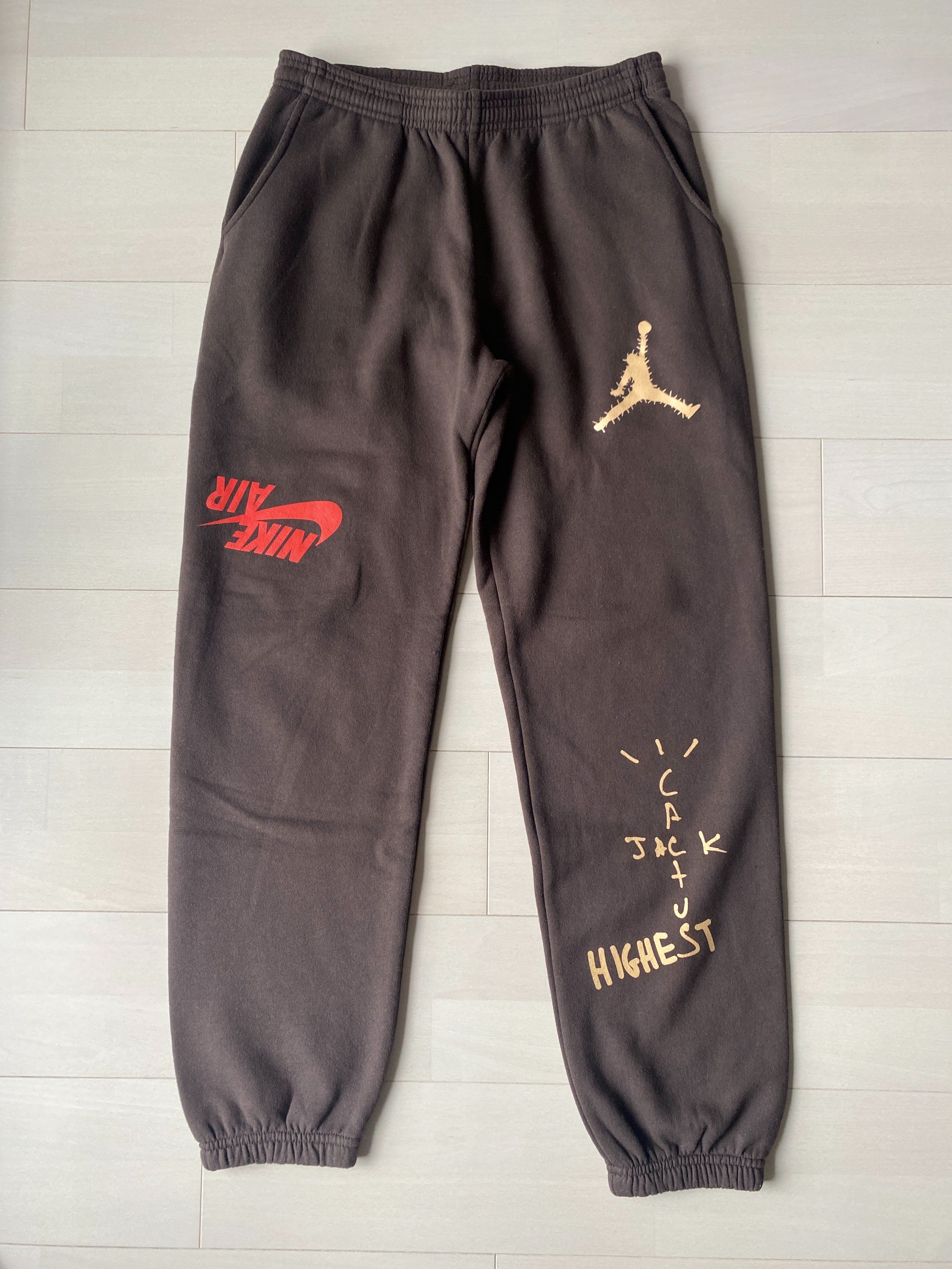 Air Jordan x Travis Cactus Jack Highest Sweatpant "Brown"