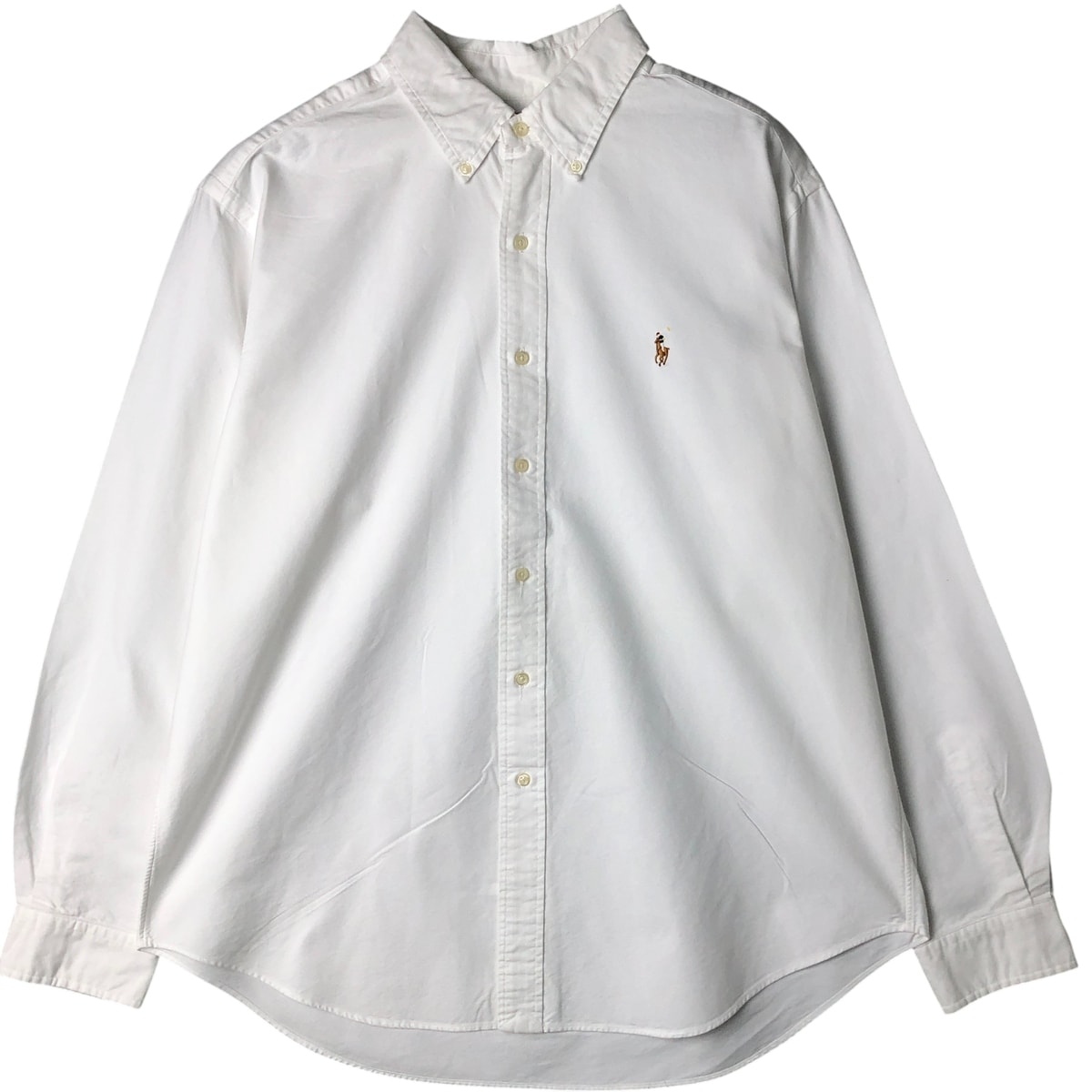 古着 ラルフローレン Ralph Lauren CLASSIC FIT 長袖 ボタンダウンシャツ メンズXL相当/eaa609355