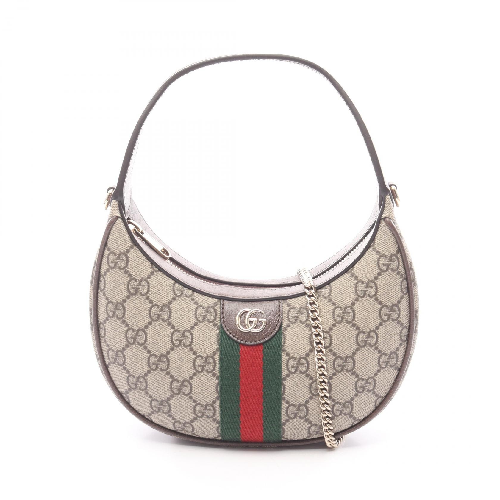 グッチ GUCCI オフィディア スモール GGスプリーム ハンドバッグ バッグ PVCコーティングキャンバス レザー レディース ベージュ系 / ブラウン系 / マルチカラー 838463FAE0P9746 【新品】